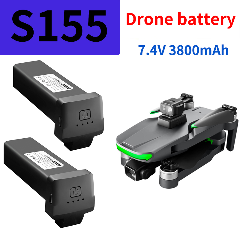 Drone Battery Li-Ion - S155 ProMax baterai Drone 7.4V 3800mAh