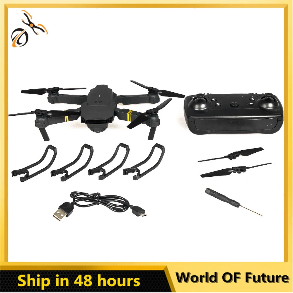 Eachine Drone E58 - Drone Quadcopter RC lengan lipat, Drone