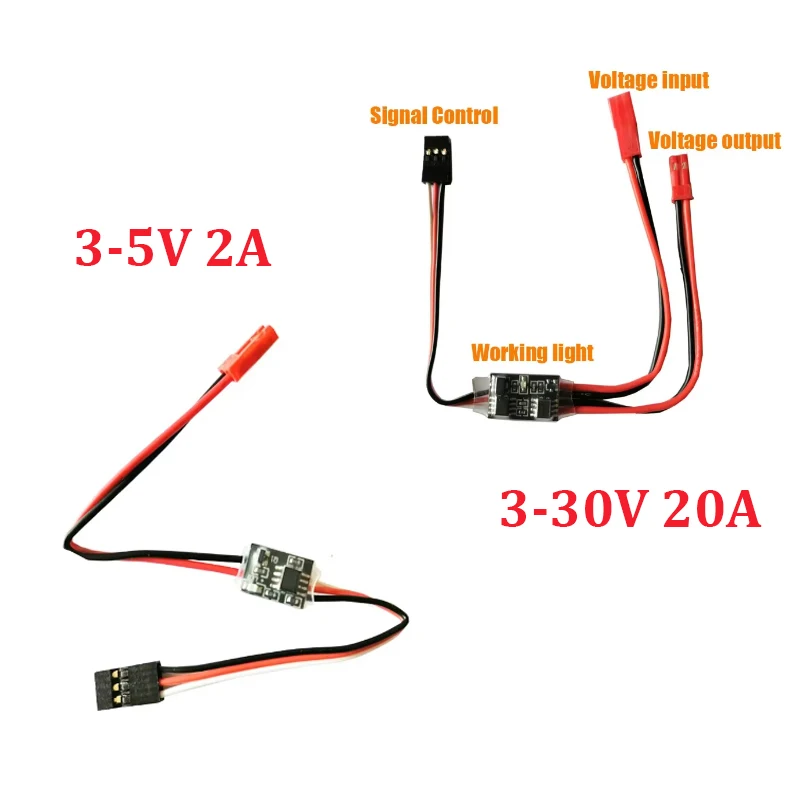 Drone Battery High Voltage - 2-20A Sakelar Elektronik Kontrol Jarak Jauh