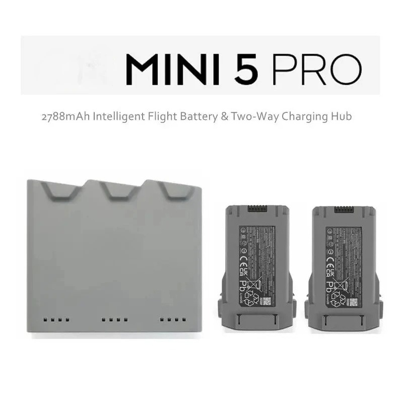 Drone Battery Li-Ion - Baterai Drone Mini 5 Pro 2788mAh,