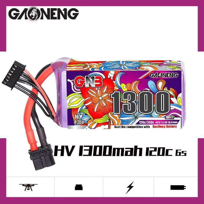 2 Buah Baterai Lipo GNB 6S 22. - Drone Battery Plate ulasan dan harga