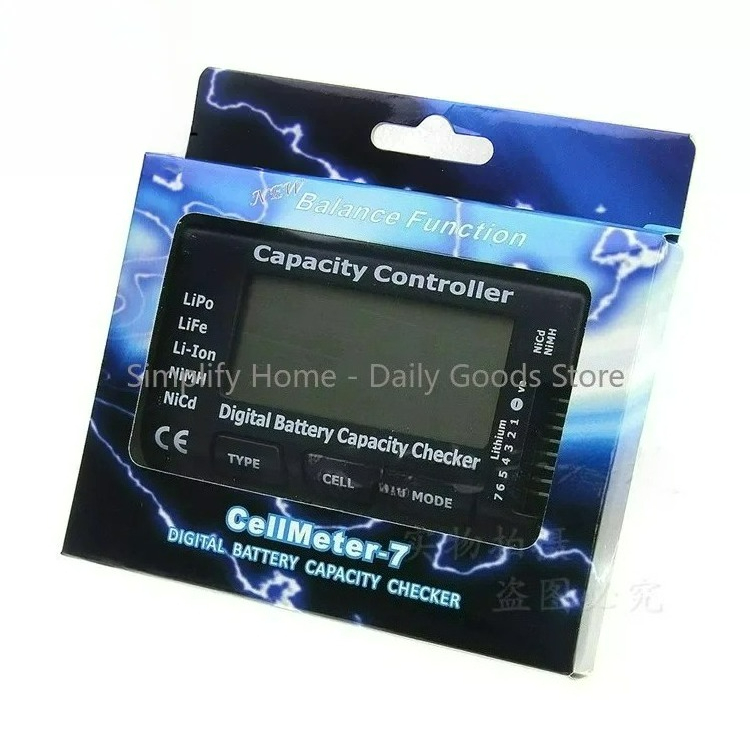 Pemeriksa Tegangan Baterai Cel - Drone Battery Voltage Checker ulasan dan harga