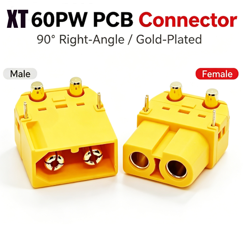 Konektor PCB Mount Amass XT60P - Drone Battery Connector ulasan dan harga