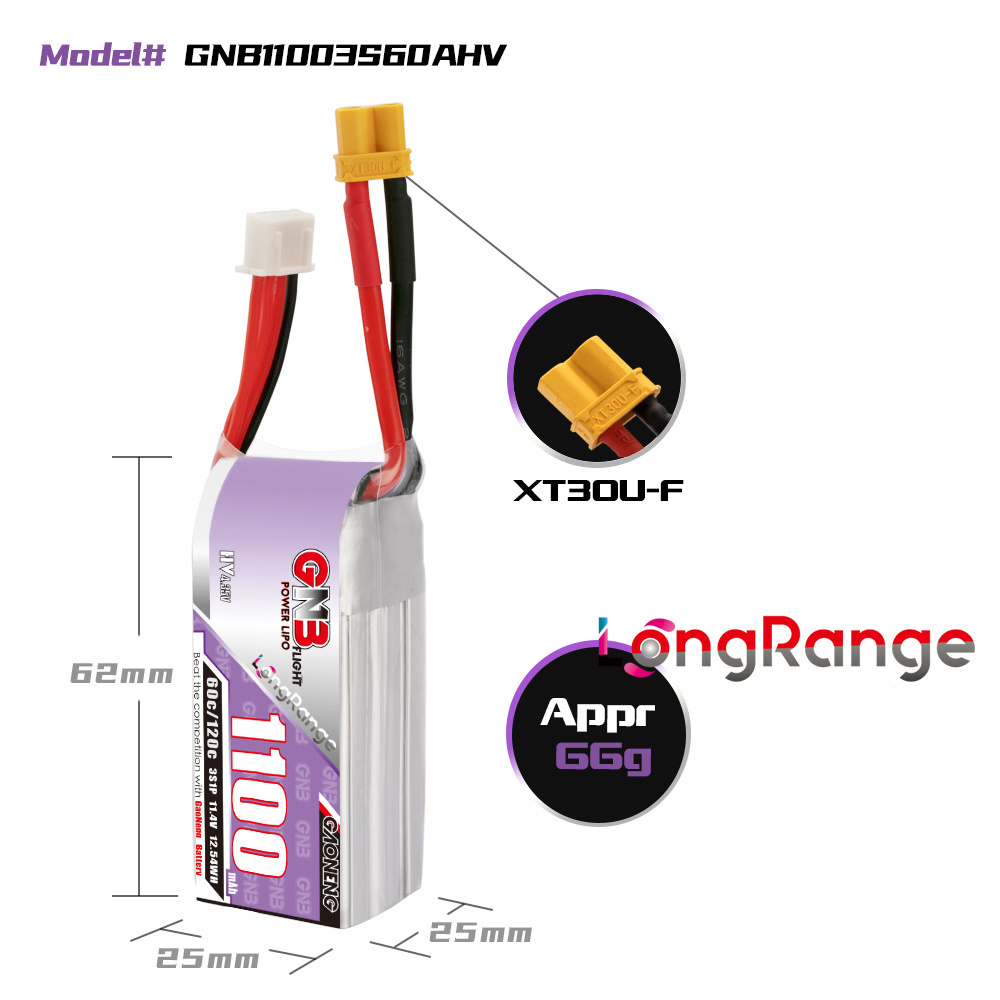 GNB Drone balap panjang, suku  - Drone Battery Connector ulasan dan harga