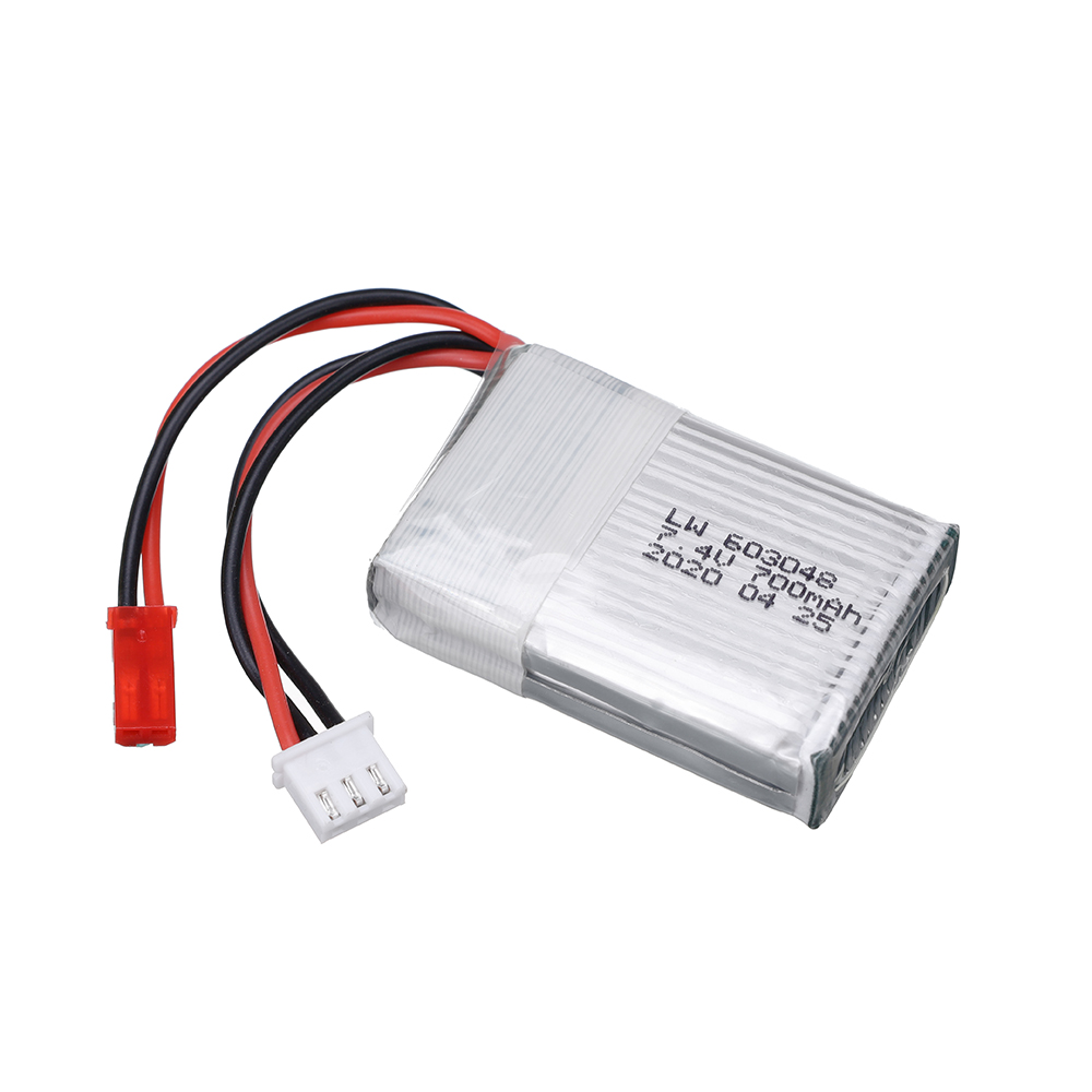 Baterai Lipo 7.4V 700mAh 25c u - Drone Battery Connector ulasan dan harga